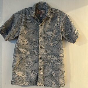 Boys Size medium (8) Kahala Hawaiian shirt